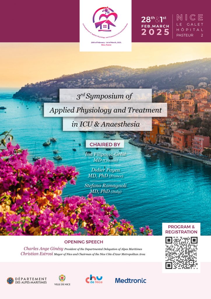 Congrès anesthésie CLEF Nice