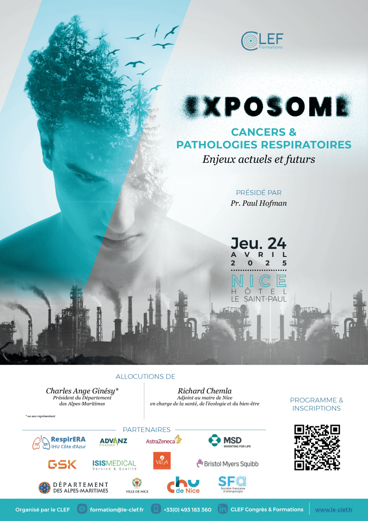 Congrès Exposome CLEF Nice