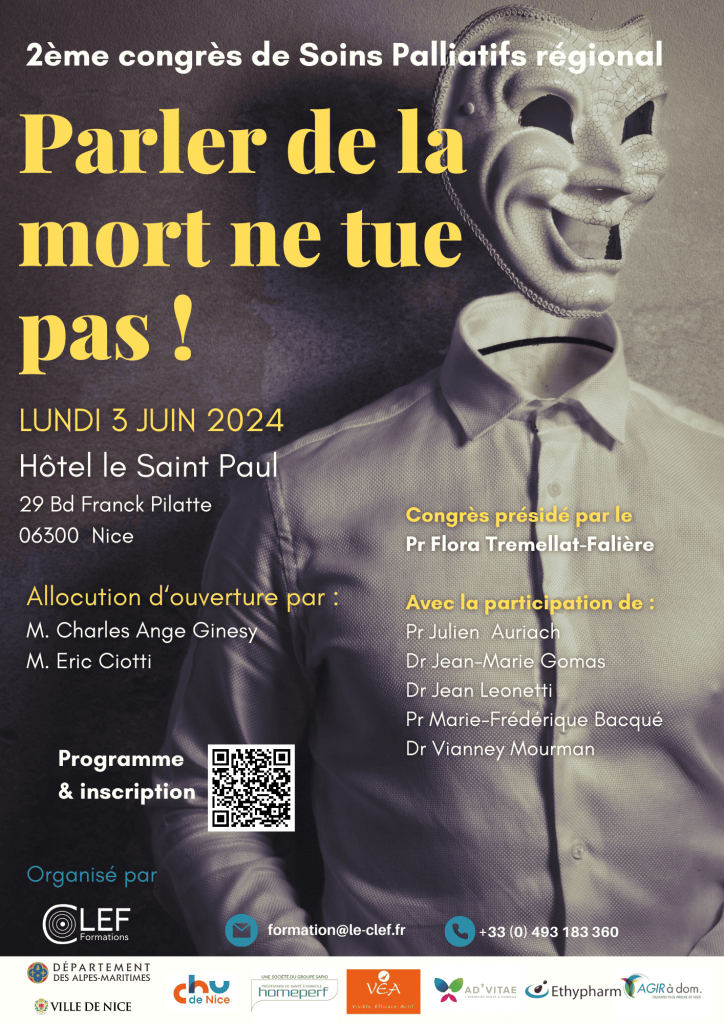 Congrès soins palliatifs Nice CLEF