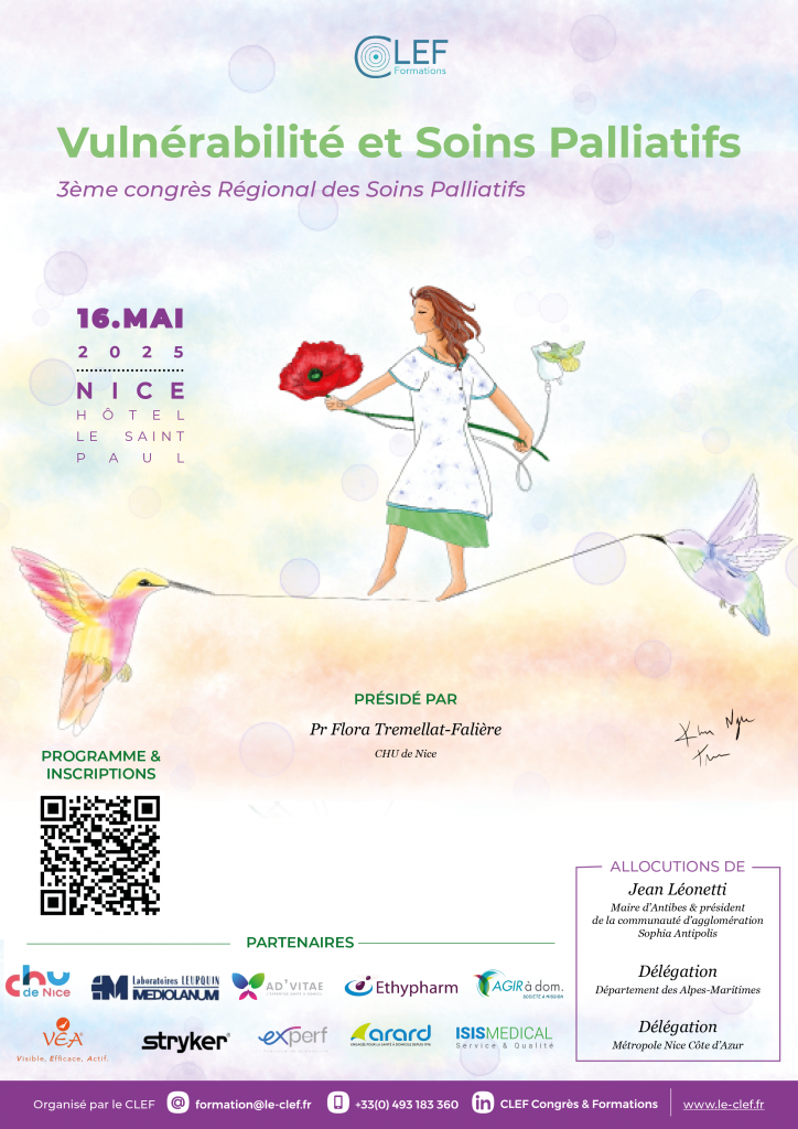 Congrès soins palliatifs CLEF Nice