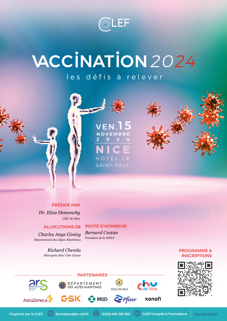 Vaccination congrès Nice CLEF