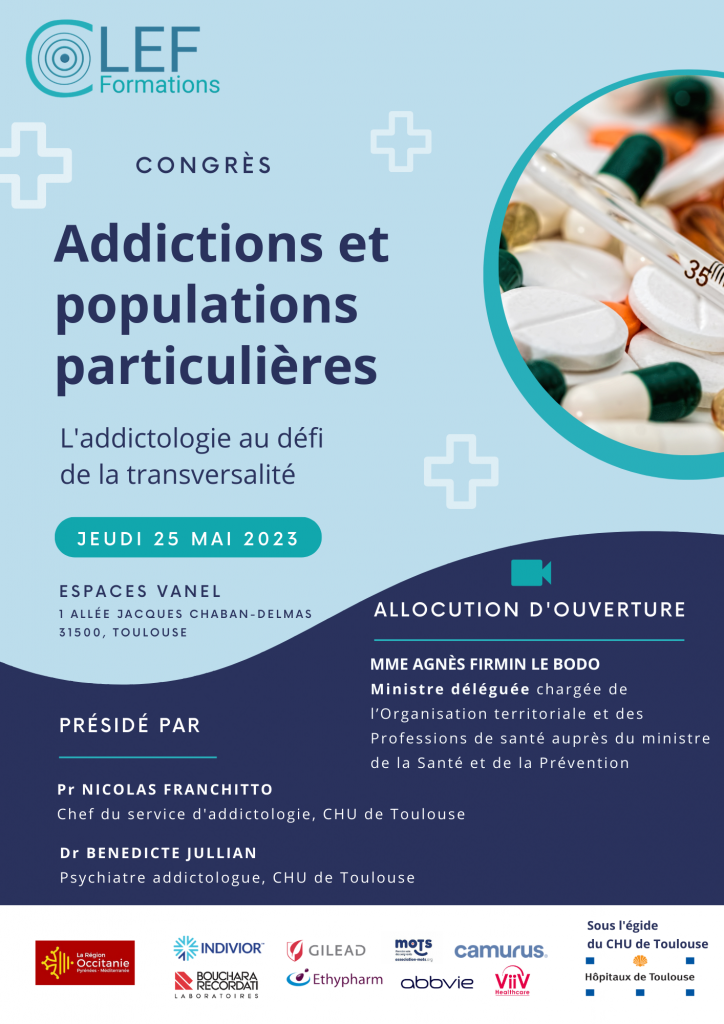 Congrès addictions Toulouse 2023