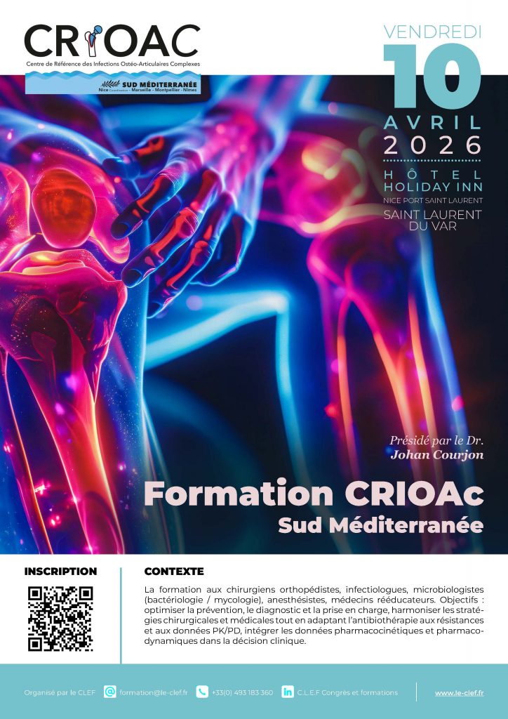 Affiche formation CRIOAC CLEF Nice