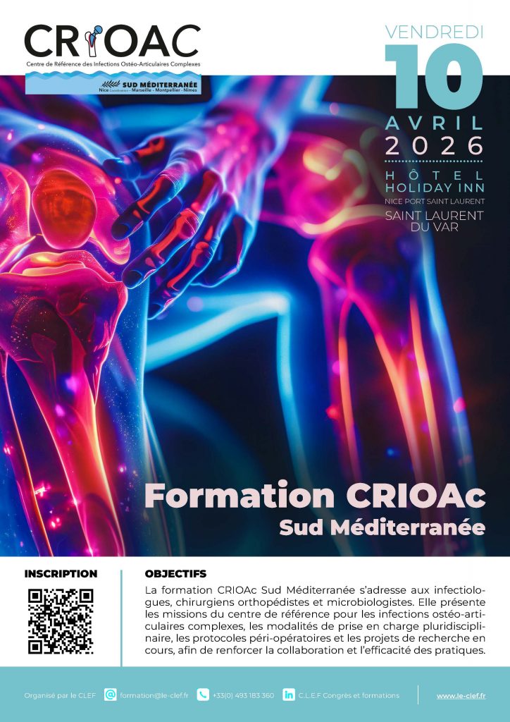 Affiche formation CRIOAC CLEF Nice