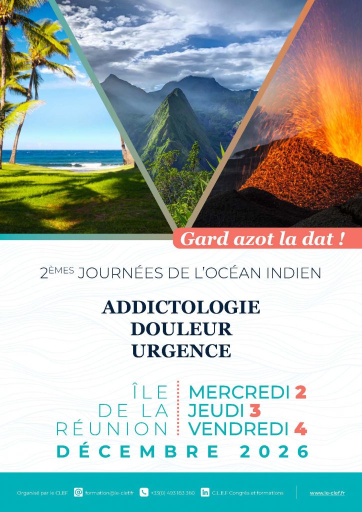 Affiche congrès La Réunion CLEF
